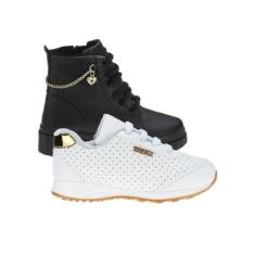 Tenis Menina e Botinha Infantil - KIT 2 PARES Tam 20 ao 34-Feminino