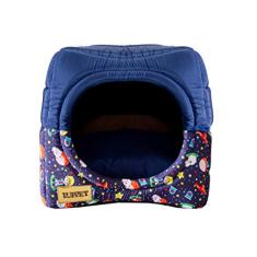 Luppet Toca E Cama 2 Em 1 Com Almofada Para Cachorro Ou Gato De Até 5Kg Marinho M