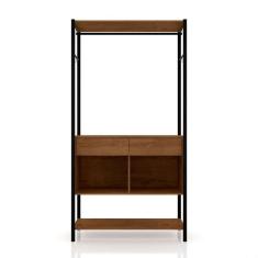 Guarda Roupa Closet Modulado Paris 902 Preto