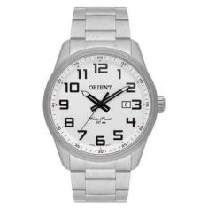 Relógio Masculino Orient Analógico Prateado Mbss1271 S2sx
