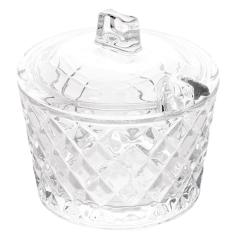 Açucareiro de Cristal Diamante 10cm - Lyor