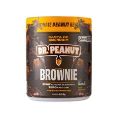 Pasta De Amendoim Whey Protein Sabor Brownie 600g - Dr. Peanut, Browni