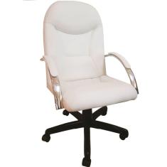 Cadeira Giratória Escritório Day Presidente Branco