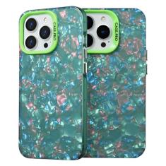 GANGANPRO Capa para iPhone 11 com glitter opala brilhante 6,1 polegadas translúcida TPU macio bumper capa protetora para celular mulheres meninas