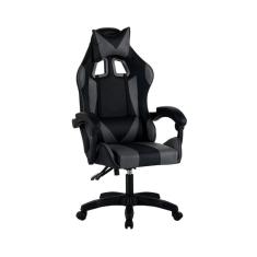 Cadeira Gamer Hawker Poliuretano Cinza