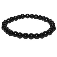 Pulseira Pedra Natural Ônix Preto - Vorax acessórios