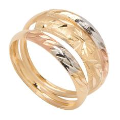 Anel de Ouro 18k Tre Volte - Meu Anel, 16