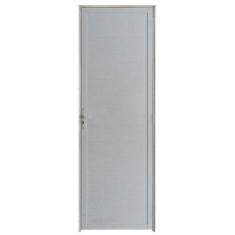 Porta Lambril de Alumínio Branco Hale Esquadrias - Lado Direito - 2.10