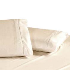 Jogo de Lençol Casal 3 Peças 800 Fios Algodão Egípcio Luxo Premium - A