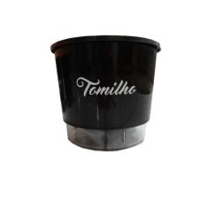 Vaso Auto Irrigável Gourmet N03 - Médio - Raiz Preto, Tomilho