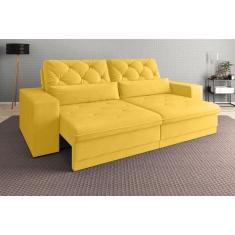 Sofá 3 Lugares Net Royale Assento Retrátil e Reclinável 2,00m (L) - NETSOFAS