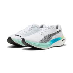 PUMA Tênis de corrida masculino Deviate Nitro 3, Branco, 46