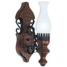 Arandela Muller Rústica Envelhecida 1 Lâmpada 700E - Luminárias Muller