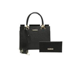 Bolsa Feminina Castelo Luxo Média Clássico Mão e Alça Acompanha Cartei