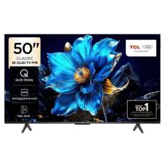 Smart TV TCL 50" 4K QLED UHD 50P7K Google TV 60HZ