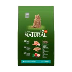 Ração Guabi Natural para Gatos Adultos Castrados Sabor Salmão e Cevada
