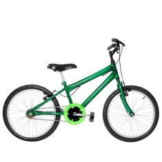 Bicicleta Infantil Masculina Aro 20 Natural Verde Escura