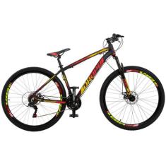 Bicicleta Aro 29 Dropp Z3 Alumínio Freio a Disco 21 Marchas Câmbio Shi