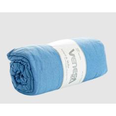 Kit 2 Fronhas e 1 Lençol de Malha Queen Venesa, Azul claro