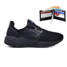 Tênis Esportivo Masculino Estilo Casual P/ Treino Leve Confortável + C