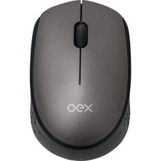 Mouse óptico sem Fio COSY 1200 DPI 2.4GHZ Cinza - OEX