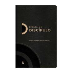 Biblia do Discipulo -luxo Preta - EDITORA VIDA