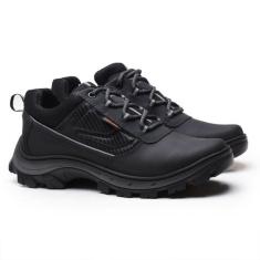 Tênis Segurança EPI CA Gogowear 100 Couro ref Boxer cor Preto, Preto, 