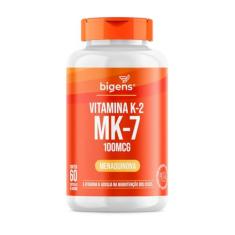 Vitamina K2 Mk-7, (Mk7) 100 Mcg, 60 cápsulas, Biogens