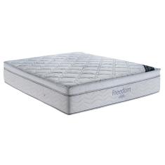 Colchão Casal Queen Freedom Molas Ensacadas Pillow 158x198x32cm - Ortobom