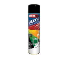 Tinta Spray Decor Preto Fosco 360ml - Colorgin