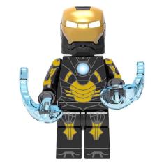 Boneco Blocos De Montar Homem De Ferro Armadura Mark Mk20