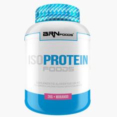 Whey Protein Isolado Iso Protein Foods Pote 2Kg - Brn Foods
