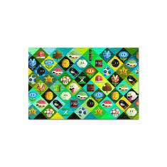 Quebra Cabeca Mario Com Caixa Personalizado 48 Peças