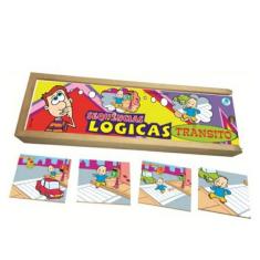 Sequências Logicas Trânsito Brinquedo Educativo