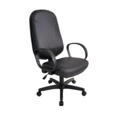 Cadeira Presidente para Escritório Linha Parma Preto - Design Office M