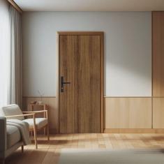 Folha de Porta de Madeira 210x80cm Duraplac Marrom