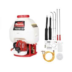 PULVERIZADOR COSTAL TOYAMA TS26B-N TANQUE 25L, 25,4CC GAS 2T 2 LANCAS