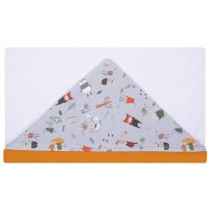 Toalha De Banho Hug Com Capuz Escandinavo Cinza Lunar