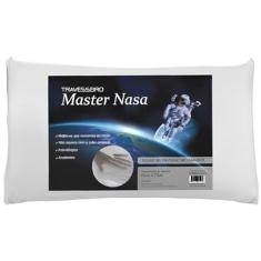 Travesseiro Nasa Visco Perfil Baixo 10 cm Ultrafresh Com Capa Antialergico