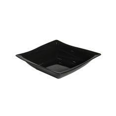 Saladeira Moove Quadrada 25x25 Preta Em Policarbonato Linha Profissional Cook Vem