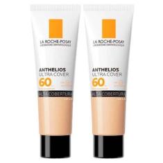 La Roche-Posay Anthelios Ultra Cover Kit com 2 Unidades – Protetor Solar Facial Com Cor FPS60 2.0 –-Unissex