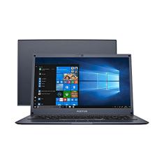Notebook Positivo Motion Q432B Intel® Atom® Quad-Core™ Windows 10 Home 14" - Cinza Azulado
