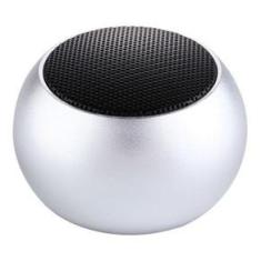 Caixinha De Som M3 Bluetooth Portátil Mini Speaker 3W Cinza