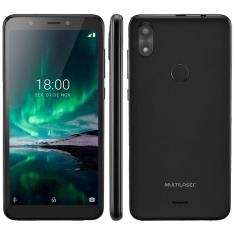Smartphone Multilaser F Pro P9118 Preto com 16GB, 1GB de RAM, Tela de 5,5", Android 9.0, 4G, Dual Chip e Processador Quad core