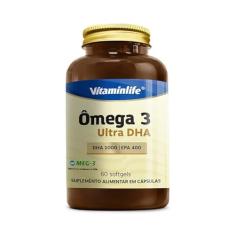 OMEGA 3 ULTRA DHA (DHA 1000 E EPA 400) 60 SOFTGELS