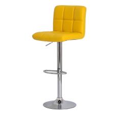 Banqueta Giratória Gomos Amarela Amarelo