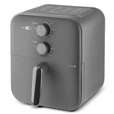 Fritadeira Air Fryer Midea Sem Óleo 4 Litros Black Stone MAF400P0APK1