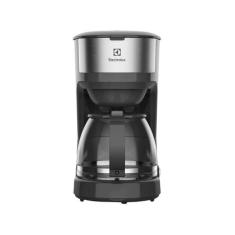 Cafeteira Elétrica Electrolux Efficient ECM20 - 30 Cafés Preto e Inox,