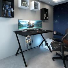 Mesa Gamer Mesa para computador com estrutura em aço - Multivisao, Pre