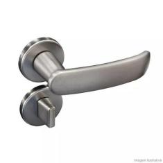 Fechadura Madrid Cromo Acetinado Banheiro - Pado